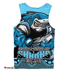 Amazing Aussie Cronulla Sutherland Sharks Battle For Glory Rugby Finals Edition Men Tank Top