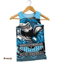 Amazing Aussie Cronulla Sutherland Sharks Battle For Glory Rugby Finals Edition Men Tank Top