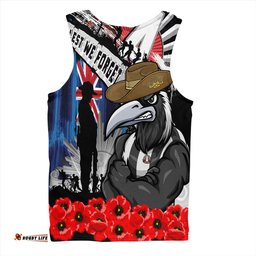 Amazing Aussie Collingwood Anzac Day Honor United In Spirit Men Tank Top