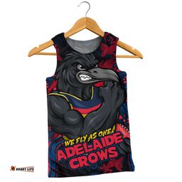 Amazing Aussie Adelaide Crows Spirit Warriors Of The Game Men Tank Top