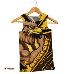 Amazing Aussie Hawthorn Battlefield Glory Gear Men Tank Top