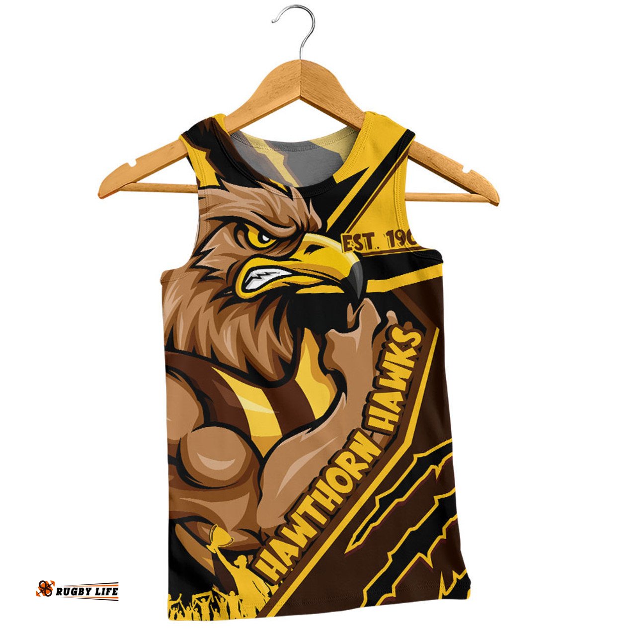 Amazing Aussie Hawthorn Battlefield Glory Gear Men Tank Top