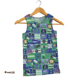 Amazing Aussie Canberra Raiders Team Of Us Die Hard Fan Supporters Comic Style Men Tank Top
