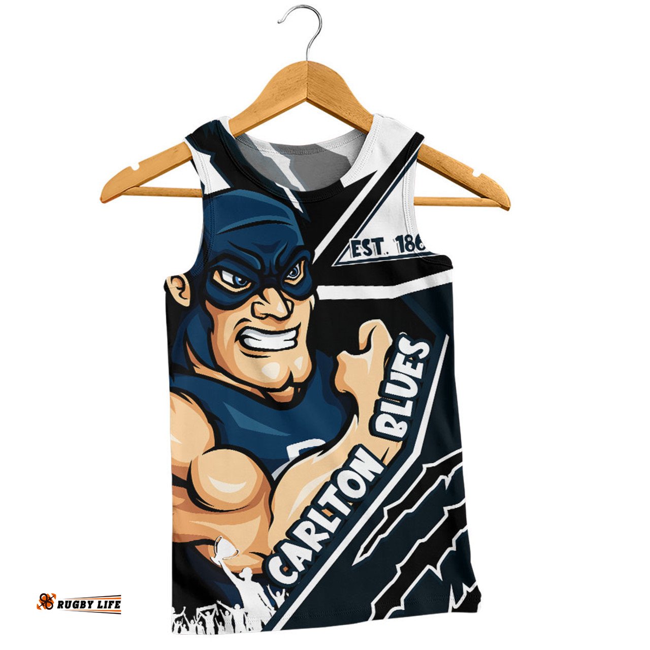 Amazing Aussie Carlton Battlefield Glory Gear Men Tank Top