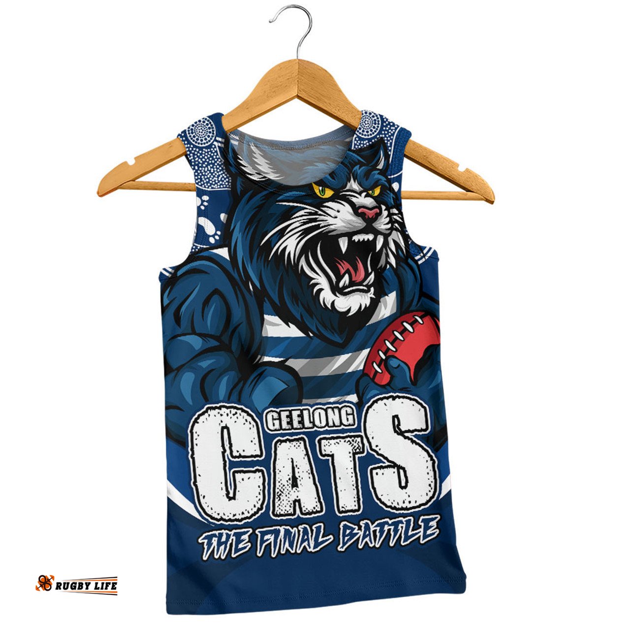 Amazing Aussie Geelong Cats Final Clash Battle Edition Men Tank Top