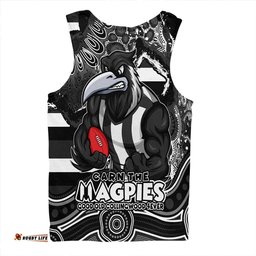 Amazing Aussie Collingwood Blazing Spirit Of Victory Men Tank Top