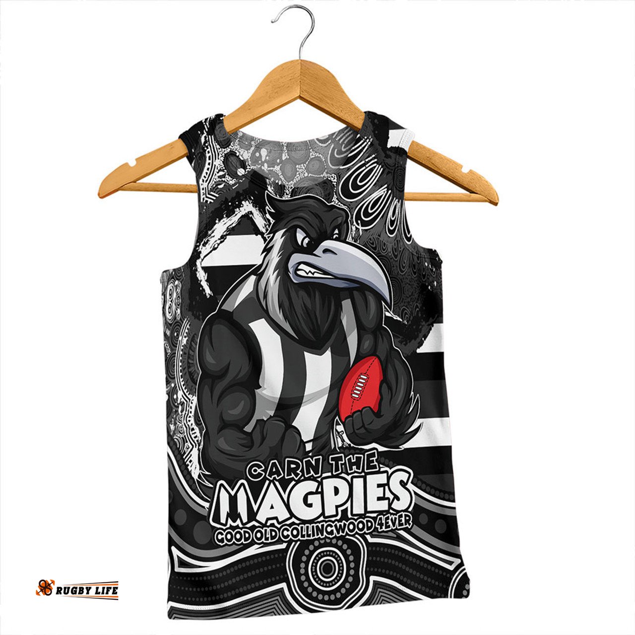 Amazing Aussie Collingwood Blazing Spirit Of Victory Men Tank Top