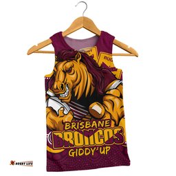 Amazing Aussie Brisbane Broncos Battle For Glory Rugby Finals Edition Men Tank Top