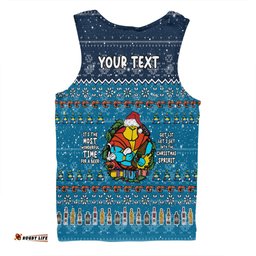 Amazing Aussie Gold Coast Titans Christmas Custom Chrissie Spirit Men Tank Top