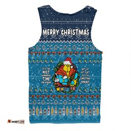 Amazing Aussie Gold Coast Titans Christmas Custom Chrissie Spirit Men Tank Top