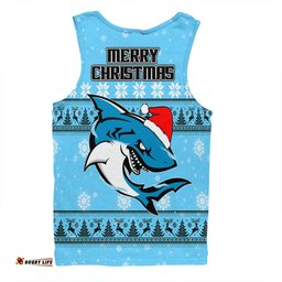 Amazing Aussie Cronulla Sutherland Sharks Christmas Custom Special Ugly Christmas Men Tank Top