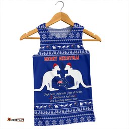 Amazing Aussie Australia Scorching Australia Christmas Men Tank Top