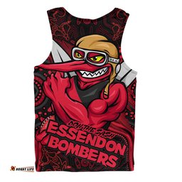 Amazing Aussie Essendon Spirit Warriors Of The Game Men Tank Top