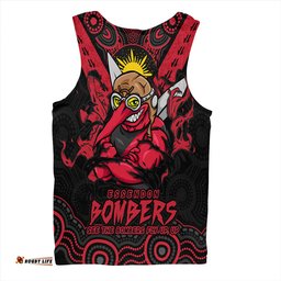Amazing Aussie Essendon Ripped Legacy Of The Game Men Tank Top