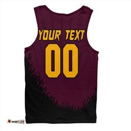 Amazing Aussie Brisbane Broncos Heart Of A Fighter Tough And Fearless Men Tank Top