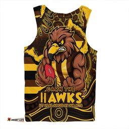 Amazing Aussie Hawthorn Blazing Spirit Of Victory Men Tank Top