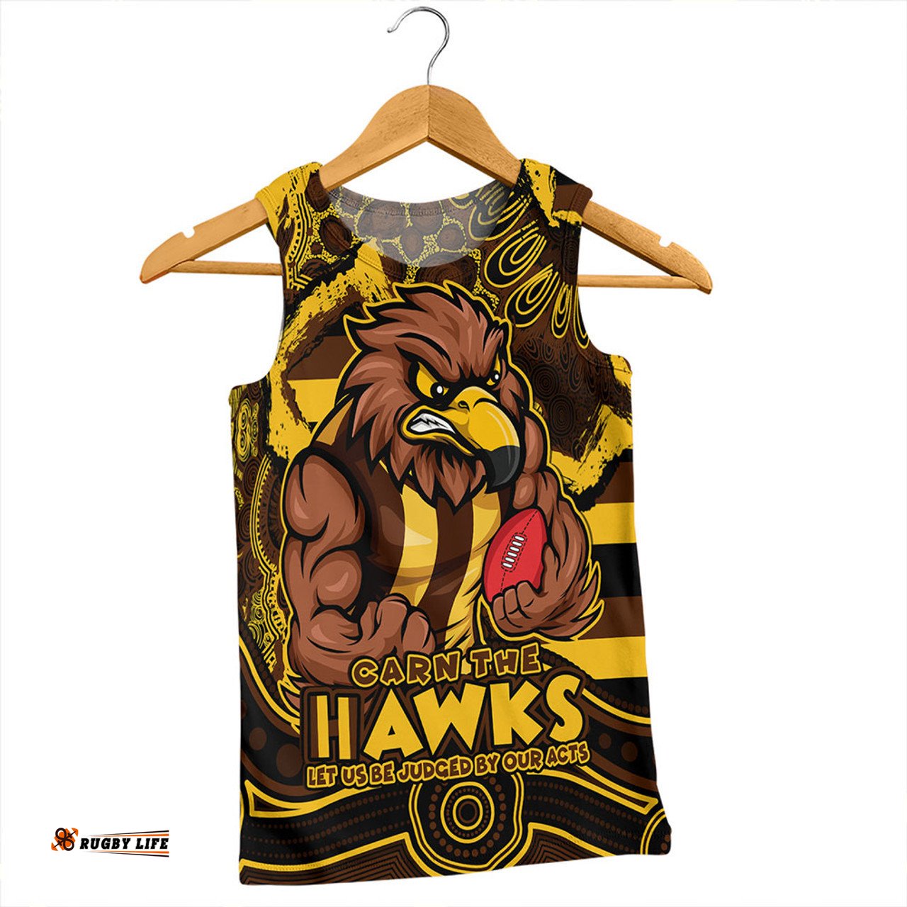 Amazing Aussie Hawthorn Blazing Spirit Of Victory Men Tank Top