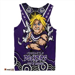 Amazing Aussie Fremantle Ripped Legacy Of The Game Men Tank Top