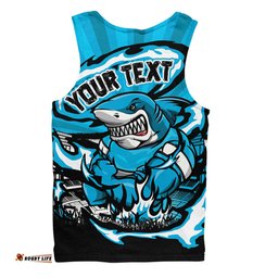 Amazing Aussie Cronulla Sutherland Sharks Premiership Series Sports Gear Men Tank Top