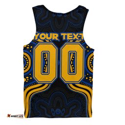 Amazing Aussie West Coast Eagles Spirit Warriors Of The Game Men Tank Top