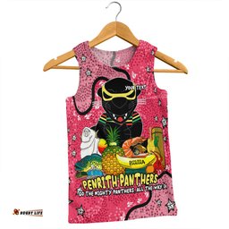 Amazing Aussie Penrith Panthers Custom Australian Big Things (Pink) Men Tank Top