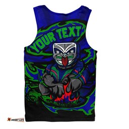 Amazing Aussie New Zealand Warriors Premiership Series Sports Gear Men Tank Top