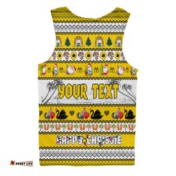 Amazing Aussie Western Australia Christmas Custom Happy Chrissie Ugly Style Men Tank Top