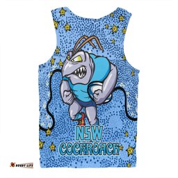 Amazing Aussie New South Wales Cockroaches Custom Team With Dot And Star Patterns For Tough Fan Men Tank Top