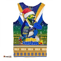 Amazing Aussie Parramatta Eels Christmas Custom Parramatta Eels Santa Aussie Big Things Christmas Men Tank Top