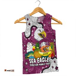 Amazing Aussie Manly Warringah Sea Eagles Australian Big Things Men Tank Top