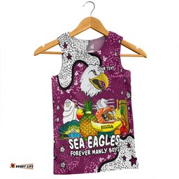 Amazing Aussie Manly Warringah Sea Eagles Australian Big Things Men Tank Top