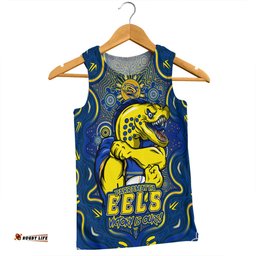 Amazing Aussie Parramatta Eels Aboriginal Pattern Inspired Victory Is Ours Men Tank Top