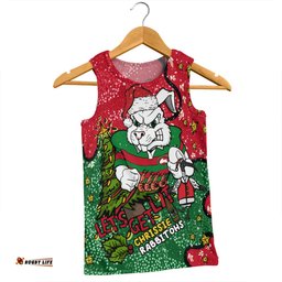 Amazing Aussie South Sydney Rabbitohs Custom Let's Get Lit Chrisse Pressie Men Tank Top