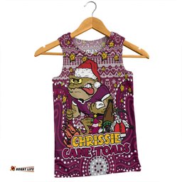 Amazing Aussie Queensland Cane Toads Christmas Custom Christmas Knit Patterns Vintage Jersey Ugly Men Tank Top
