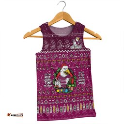 Amazing Aussie Manly Warringah Sea Eagles Christmas Custom Chrissie Spirit Men Tank Top