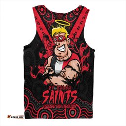 Amazing Aussie St Kilda Ripped Legacy Of The Game Men Tank Top