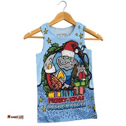 Amazing Aussie New South Wales Cockroaches Christmas Custom Merry Christmas Our Beloved Team With Aboriginal Dot Art Pattern Men Tank Top
