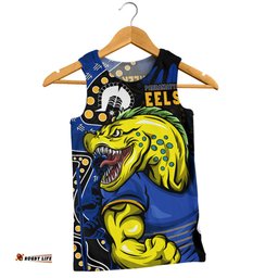 Amazing Aussie Parramatta Eels NAIDOC Indigenous Warrior Spirit Men Tank Top