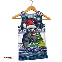 Amazing Aussie New Zealand Warriors Aussie Ugly Christmas For Die Hard Fan Supporters Men Tank Top