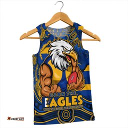 Amazing Aussie West Coast Eagles Blazing Spirit Of Victory Men Tank Top