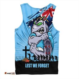 Amazing Aussie New South Wales Blues Fearless ANZAC Defender Men Tank Top
