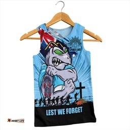 Amazing Aussie New South Wales Blues Fearless ANZAC Defender Men Tank Top