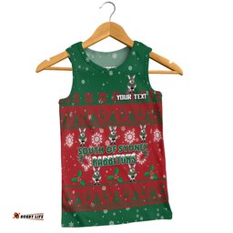 Amazing Aussie South Sydney Rabbitohs Custom Special Ugly Christmas Men Tank Top