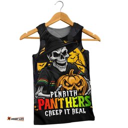 Amazing Aussie Penrith Panthers Dark Moon Rugby Halloween Battle Edition Men Tank Top