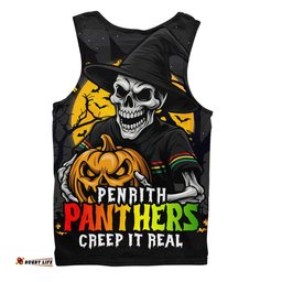 Amazing Aussie Penrith Panthers Dark Moon Rugby Halloween Battle Edition Men Tank Top