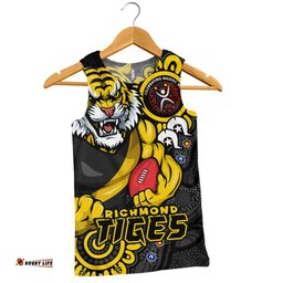 Amazing Aussie Richmond Power Through Generations NAIDOC Edition Men Tank Top