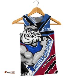 Amazing Aussie Western Bulldogs Battlefield Glory Gear Men Tank Top