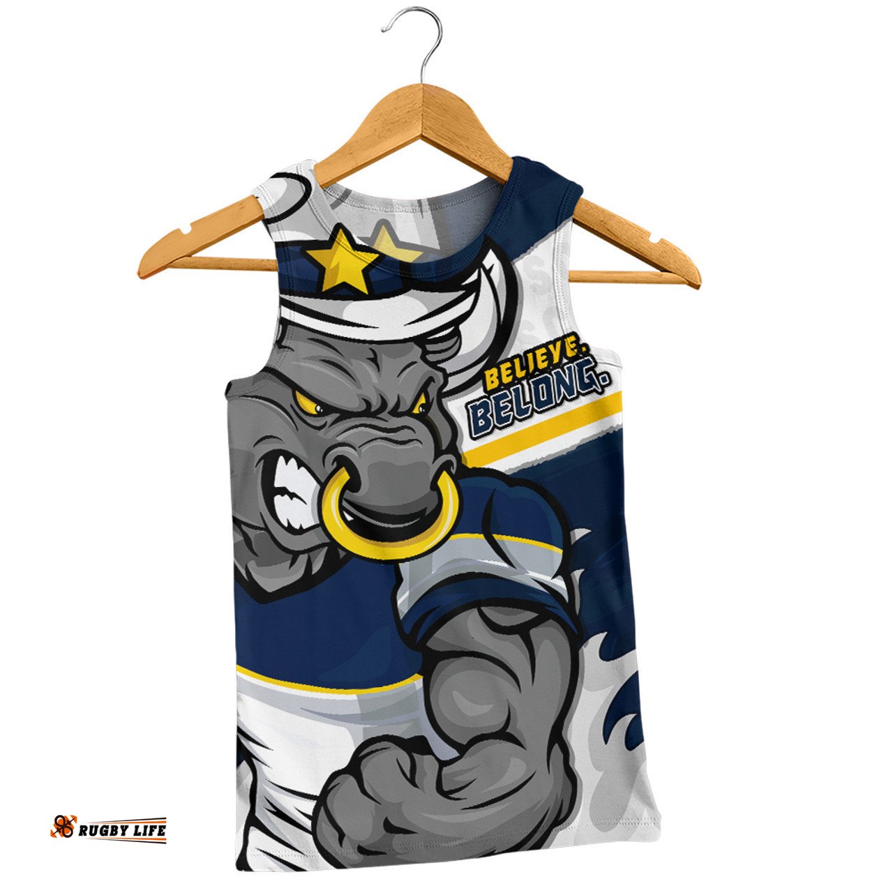 Amazing Aussie North Queensland Cowboys Defend The Pride Men Tank Top