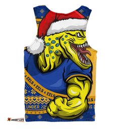 Amazing Aussie Parramatta Eels Ugly Knit Style For Christmas Game Fans Men Tank Top
