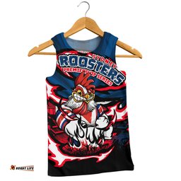 Amazing Aussie Sydney Roosters Premiership Series Sports Gear Men Tank Top
